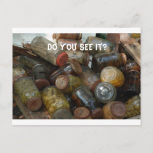 Ingeblikte Eyeballen Zie je het? Briefkaart