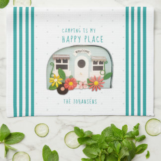 Ingeblikte keukenhanddoek voor camperen Tea Kitche