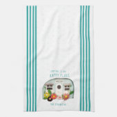 Ingeblikte keukenhanddoek voor camperen Tea Kitche (Verticaal)