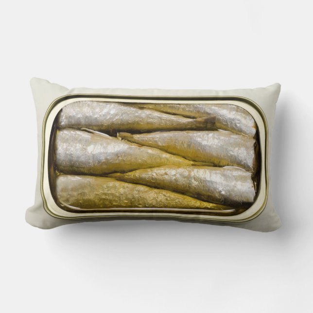 Ingeblikte Sardines Kussen (Voorkant)