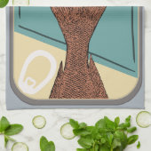 ingeblikte vis theedoek (Gevouwen)