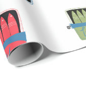 Ingeblikte viswikkelpapier cadeaupapier (Rol Hoek)