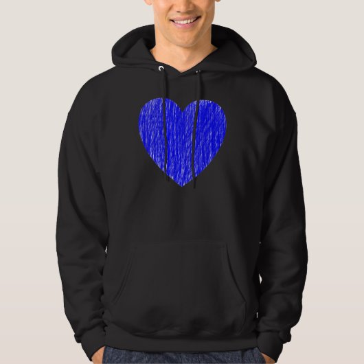 Ingebonden - Blauw Hoodie (Voorkant)