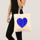 Ingebonden - Blauw Tote Bag (Voorkant (product))