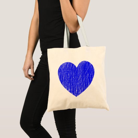 Ingebonden - Blauw Tote Bag (Voorkant (product))