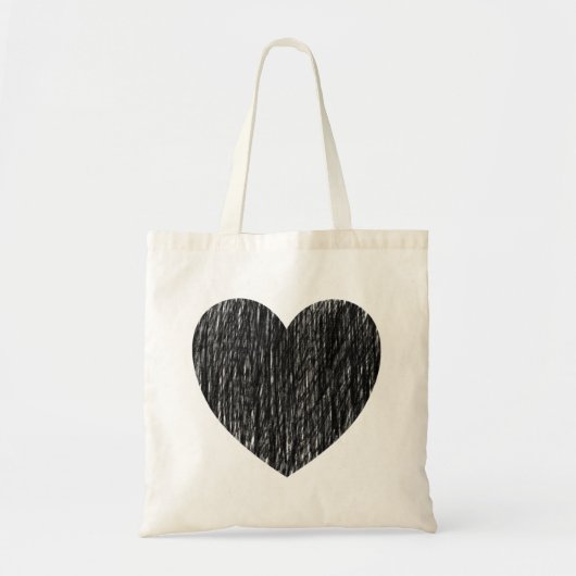 Ingebonden - zwart tote bag (Voorkant)