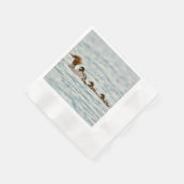 Ingebondente cocktails met eenden servet (Hoek)