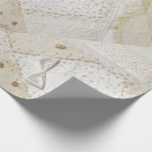 Ingeborduurd, stijlvol, onbuigzaam papier (Hoek)