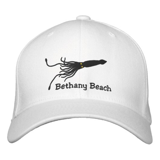 Ingeborduurd vierkant Pet - met aangepaste tekst (Voorkant)