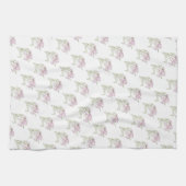 Ingeborduurde Iris Design MoJo Kitchen handdoek (Horizontaal)