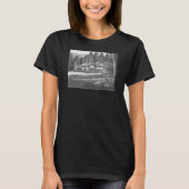 Ingebouwd T-shirt met 25e Blodgett House Print (Voorkant)