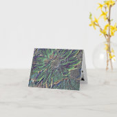 Ingebouwde bloemen met kleur kaart (Gele Bloem)