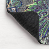 Ingebouwde bloemen met kleur muismat (Hoek)