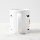 INGEBOUWDE KOFFIEVLEK GROTE KOFFIEKOP (Achterkant)