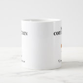 INGEBOUWDE KOFFIEVLEK GROTE KOFFIEKOP (Voorkant)