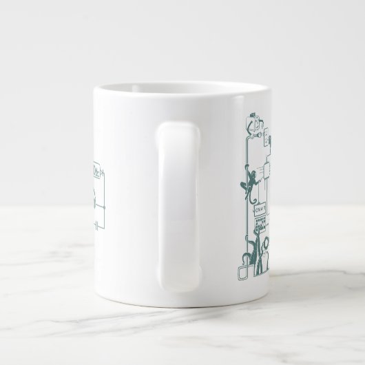 Ingebouwde Mok voor titraliewerk (Achterkant)