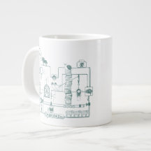 Ingebouwde Mok voor titraliewerk