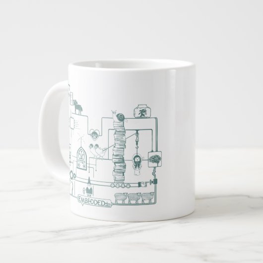 Ingebouwde Mok voor titraliewerk (Links)