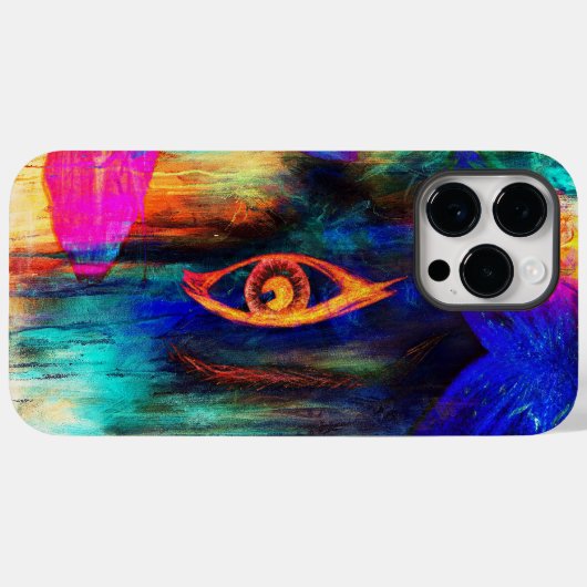 Ingebouwde stevige telefoontas (damesoor) Case-Mate iPhone case (Achterkant (horizontaal))