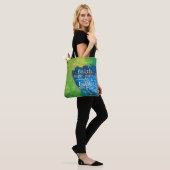 "Ingebroken in Beauty" Art Canvas tas (med) (Op model)