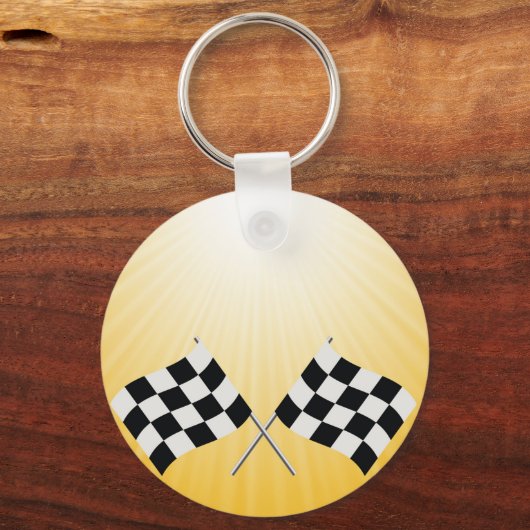 ingecheckt symbool sleutelhanger (Voorkant)