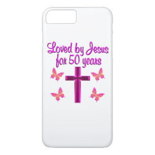 INGEDIEND DOOR JESUS VOOR 50 JAAR 	iPhone 8/7 PLUS HOESJE