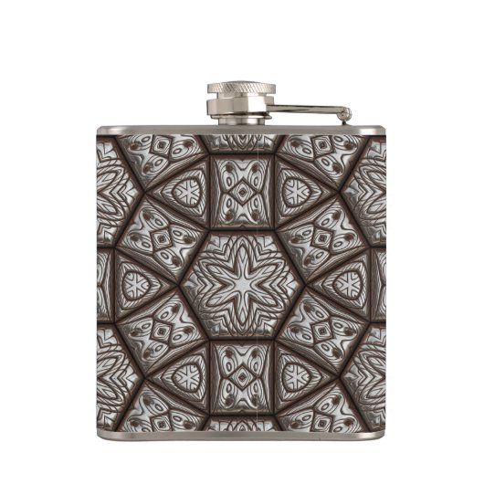 Ingegraveerd 1 Maatkolf Heupfles (Achterkant)