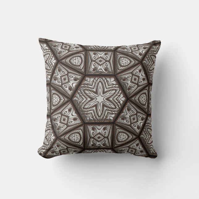 Ingegraveerd 1 Pillow Kussen (Voorkant)