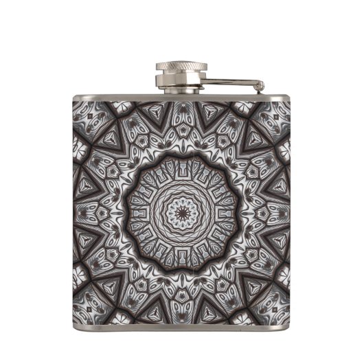 Ingegraveerd 3 Maatkolf Heupfles (Achterkant)