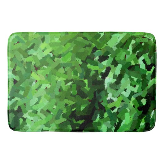 Ingegraveerd graszoet badmat (Voorkant)