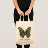 Ingegraveerde Butterfly 3 Bag Tote Bag (Voorkant (product))