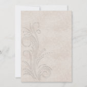 Ingegraveerde illusie Debutante-uitnodiging Kaart (Voorkant)