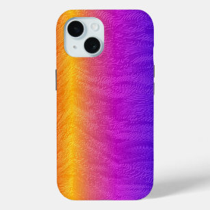 Ingegraveerde regenboog iPhone 15 case