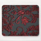 Ingegraven metaaldoekje, rood muismat (Voorkant)