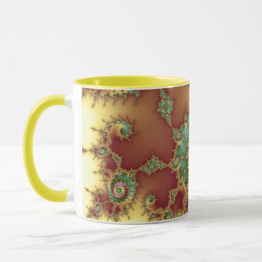 Ingegrepen fractale Mok (Links)