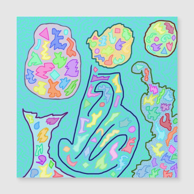 Ingegroeid Snoep Art Large (Voorkant)