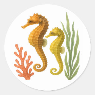 ingeklemde staart ronde sticker