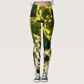 Ingeklonken of strekte rechthoeken, greenleaf-effe leggings (Voorkant)