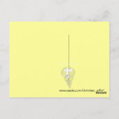 Ingekochte Cross Gifts Briefkaart (Achterkant)