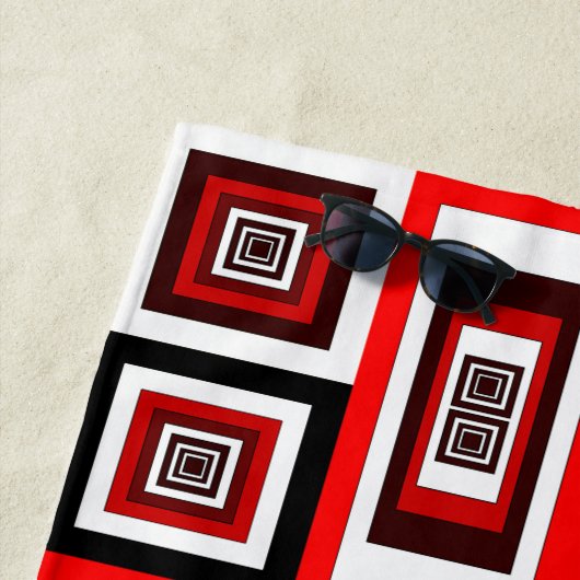 Ingelijst badhanddoek (In situ)