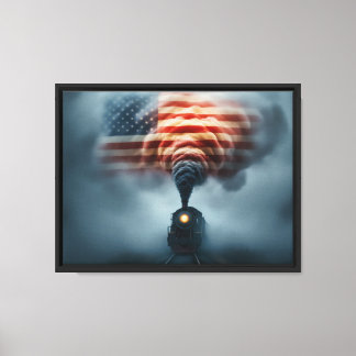 Ingelijst canvas kunst - Allemaal aan boord van de