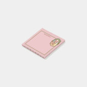 Ingelijst portret van St. Rosa van Lima (M 024b) Post-it® Notes (Schuin)