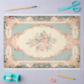 Ingelijste bloemen 002 tissuepapier (Craft)