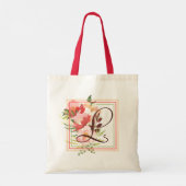 Ingelijste Boeket Monogram Tote Bag (Achterkant)