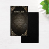  ingelijste donkere damast oorbel Kaarten Visitekaartje (Bureau)