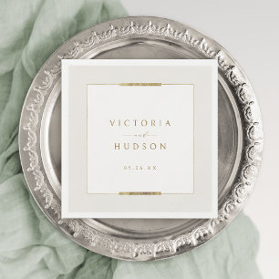 Ingelijste Elegantie Eenvoudig Modern Classy Bruil Servet