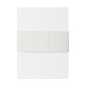 Ingelijste Elegantie Eenvoudig Modern Classy Bruil Uitnodigingen Wikkel (Achterkant Voorbeeld)