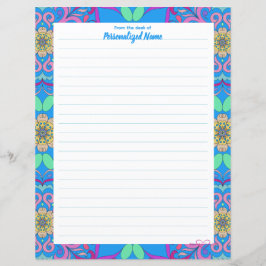 Ingelijste Fiesta Papieren Blad