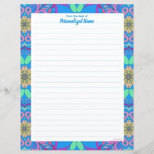 Ingelijste Fiesta Papieren Blad