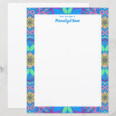 Ingelijste Fiesta Unlined Paper Sheet (Voorkant / Achterkant)